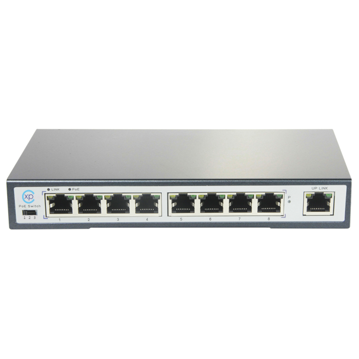 8 port 10/100 PoE + 1 port 10/100TX Uplink Y...