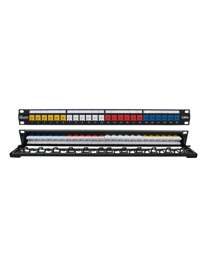 XPCABLE CAT6  24 Port BOŞ  UTP PATCH PANEL