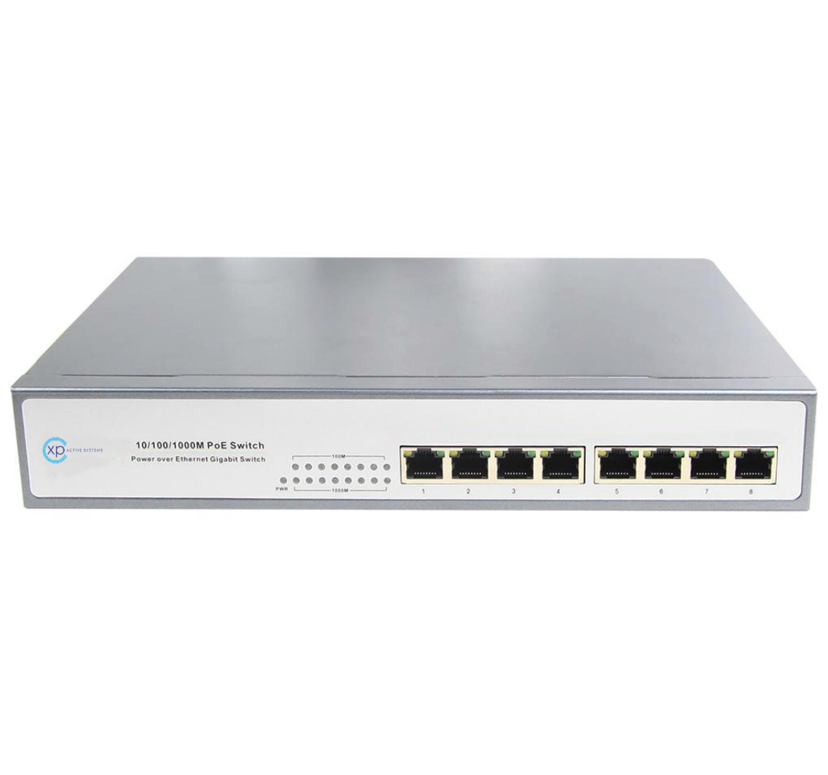 7 port 10/100/1000 PoE + 1 port 10/100/1000T...