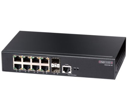 8 ports 10/100/1000Base-T + 2G SFP Web Smart