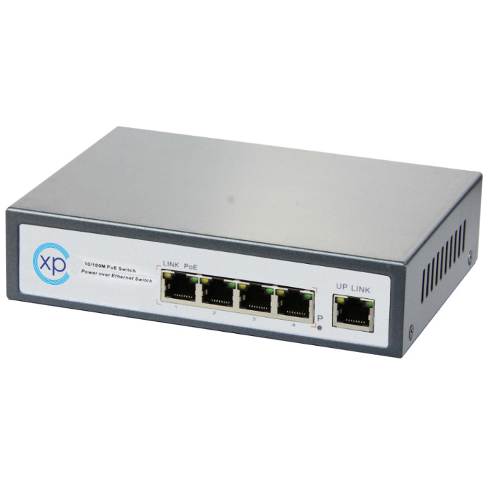 4 port 10/100 PoE + 1 port 10/100TX Uplink Y...