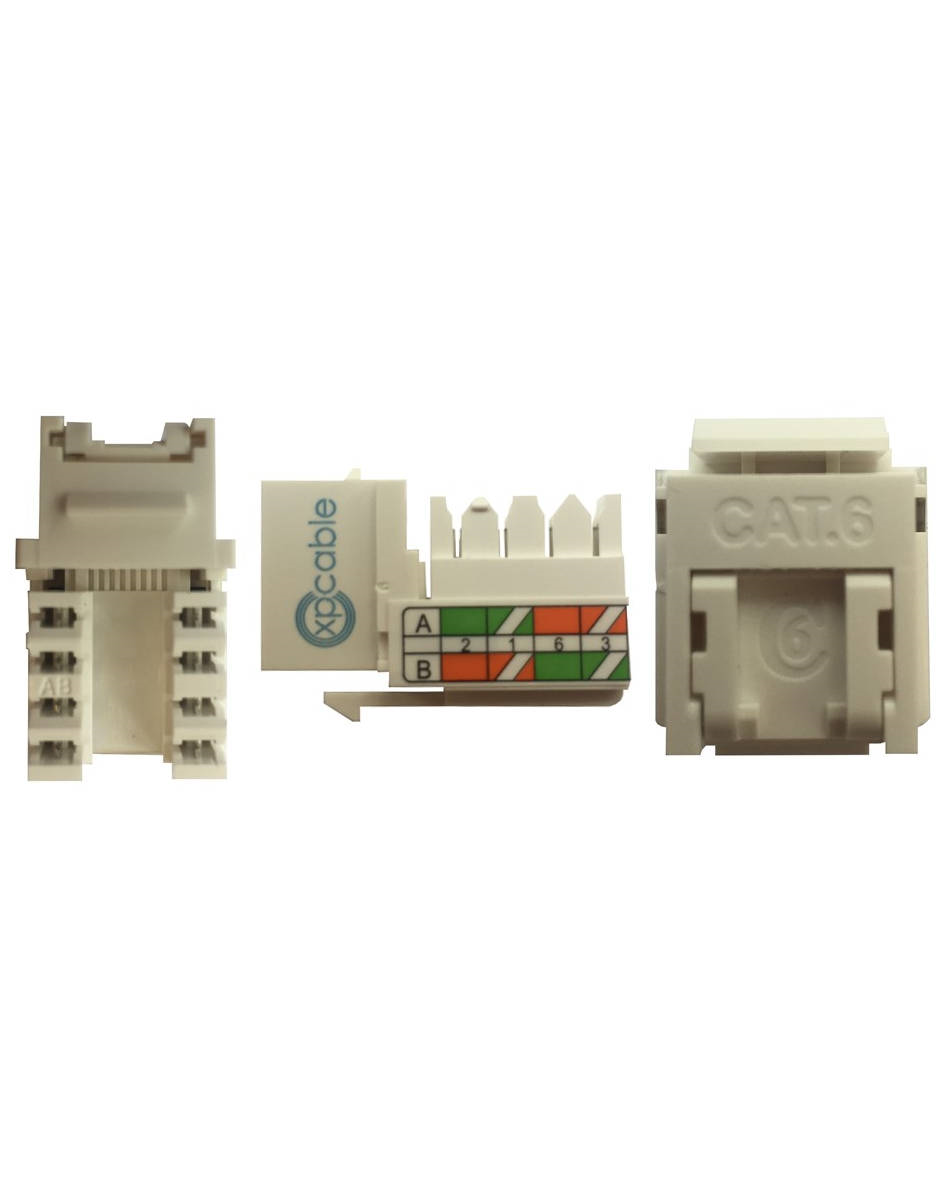 XPCABLE CAT6 UTP KEYSTONE JACK