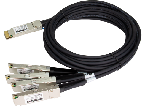 1-2M 400 GBPS TO 4 X 100 GBPS BREAKOUT DAC C...