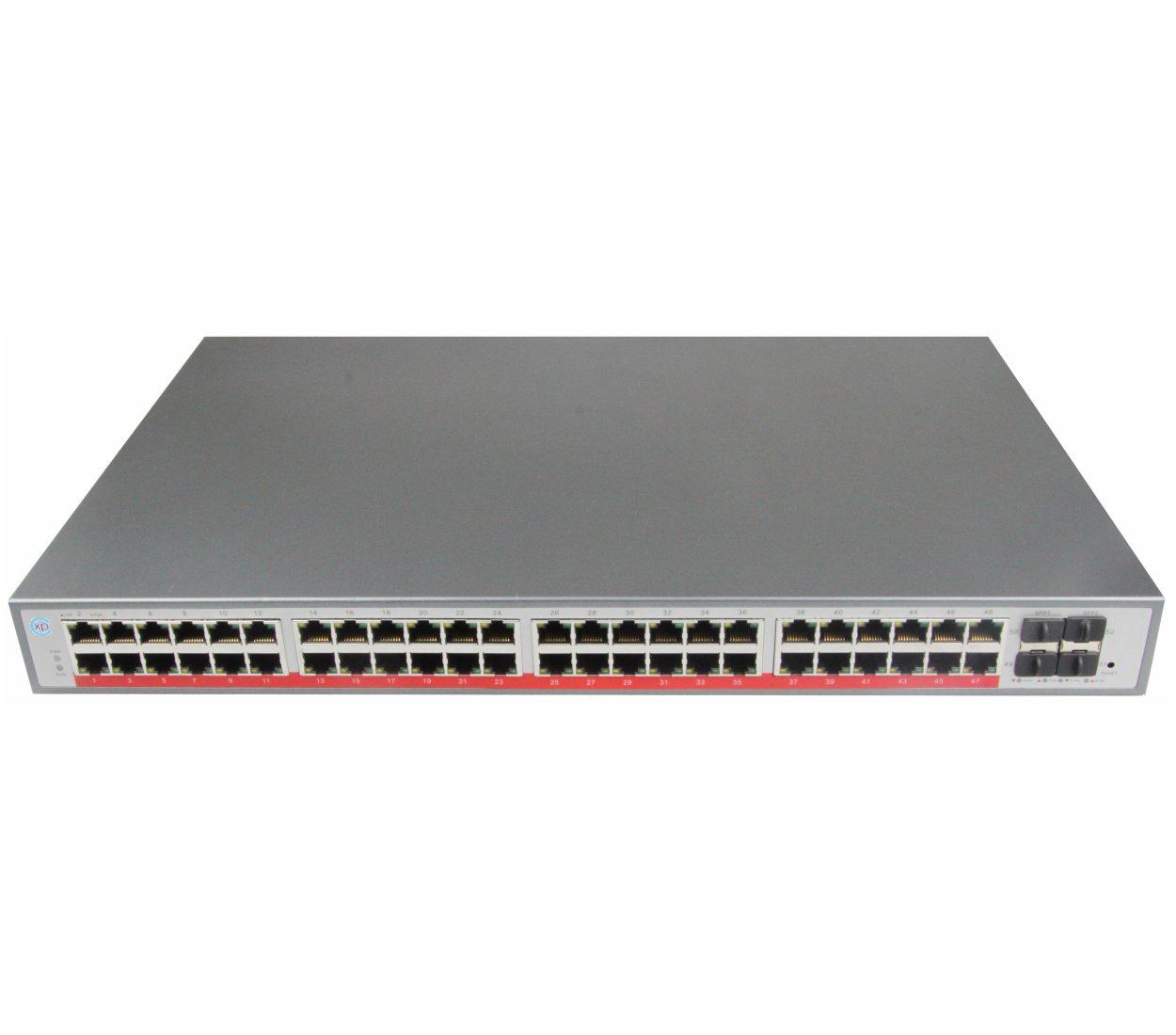 48 port 10/100/1000T + 4 port 10G SFP+ L2+ Y...