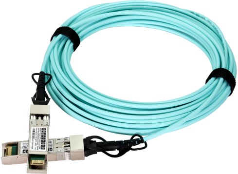 Edge-Core ET5402-AOC-xM, bir SFP+ ile bir SF...